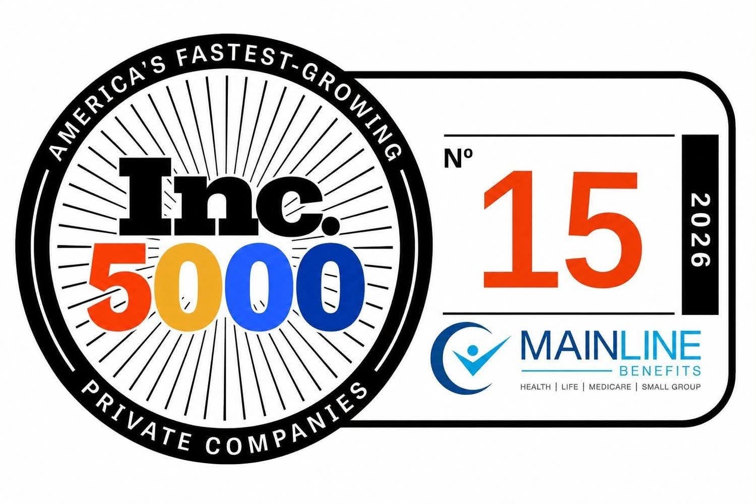 Inc. 5000 Top 15 Fastest-Growing Private Companies