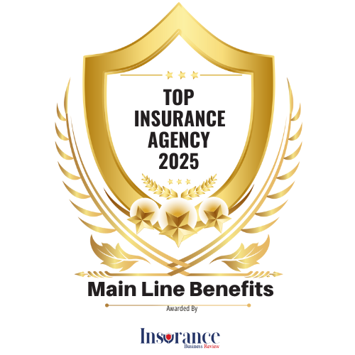 Top Insurance Agency 2025 award, Main Line Benefits